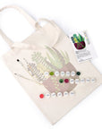 Paint Your Numbers - Succulent Garden Tote Paint by Numbers Kit