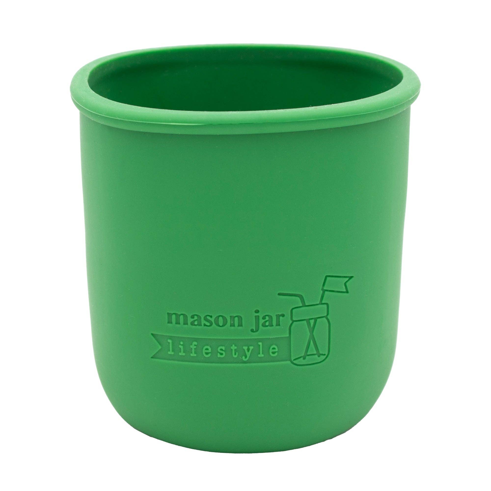 Silicone Sleeve for Regular Mouth Pint 16oz Mason Jars