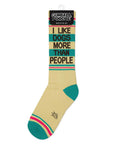 I Like Dogs More Than People Gym Crew Socks