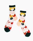 Poketo - Sheer Socks in Fronds