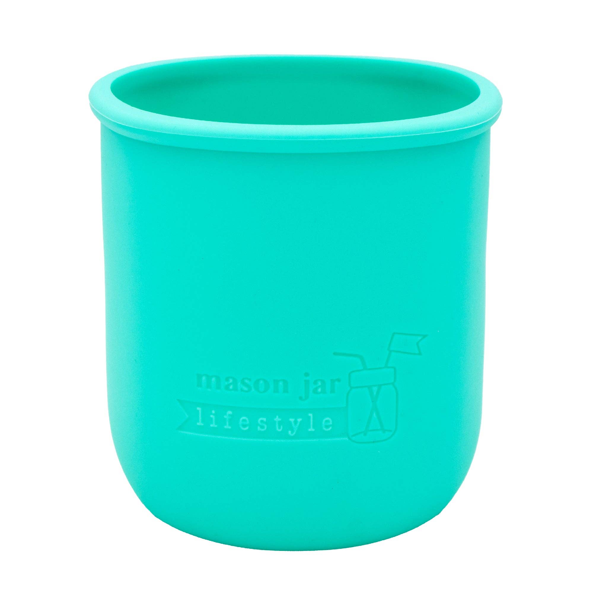 Silicone Sleeve for Regular Mouth Pint 16oz Mason Jars