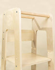 Educational Tower - Natural Wood