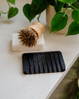 Earth Ahead - Waterfall Silicone Soap Dish - Black
