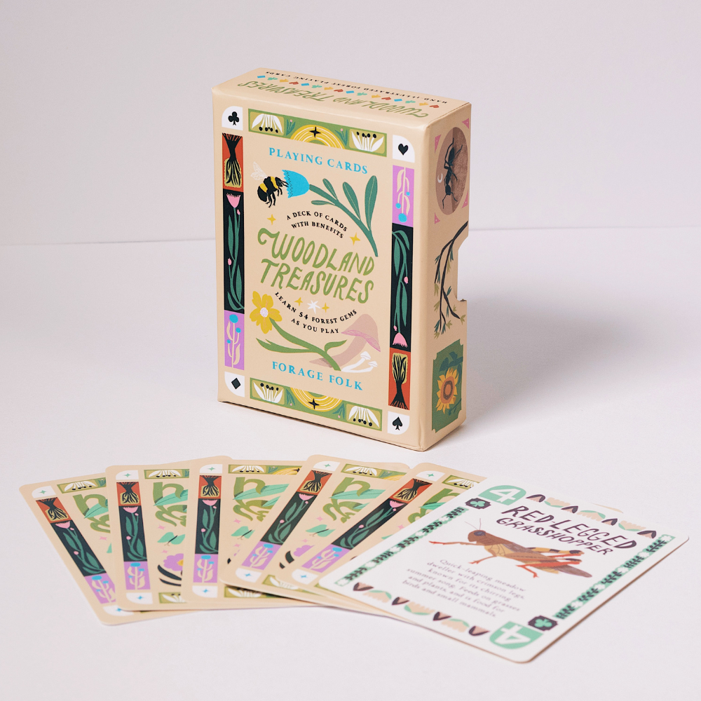 Woodland Treasures Nature Playing Card Deck