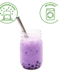 Medium Stainless Steel Boba Straws for Pint Mason Jars