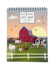 Themed Art Pads - 8.5x11 in - 50 Pages, Spiral Bound