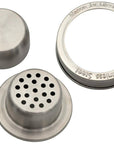 Mason Jar Lifestyle - Mason Shaker Cocktail Shaker Lid with Stainless Steel Band