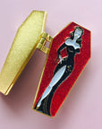 The Vamp, enamel pin with glitter!