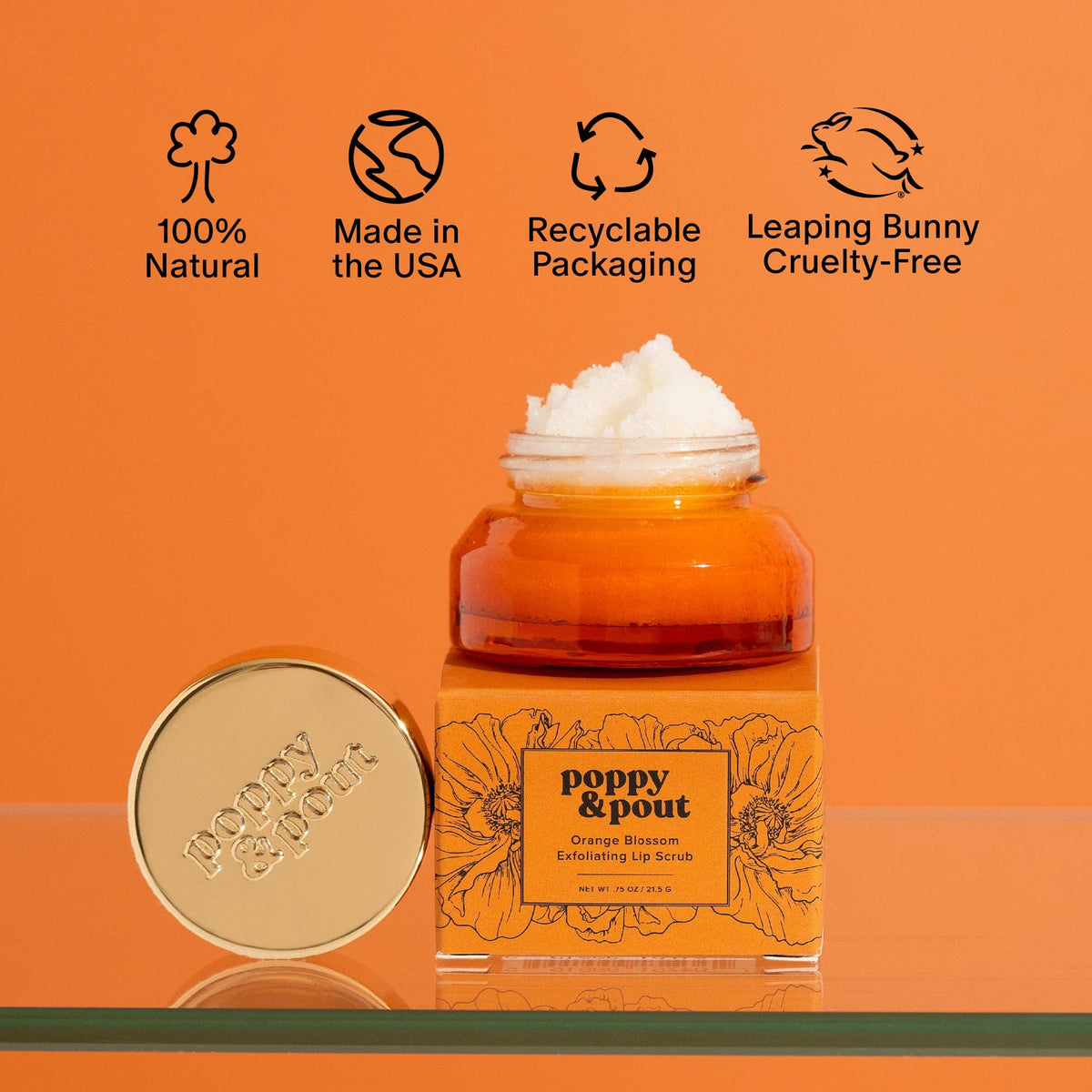 Lip Scrub, Orange Blossom