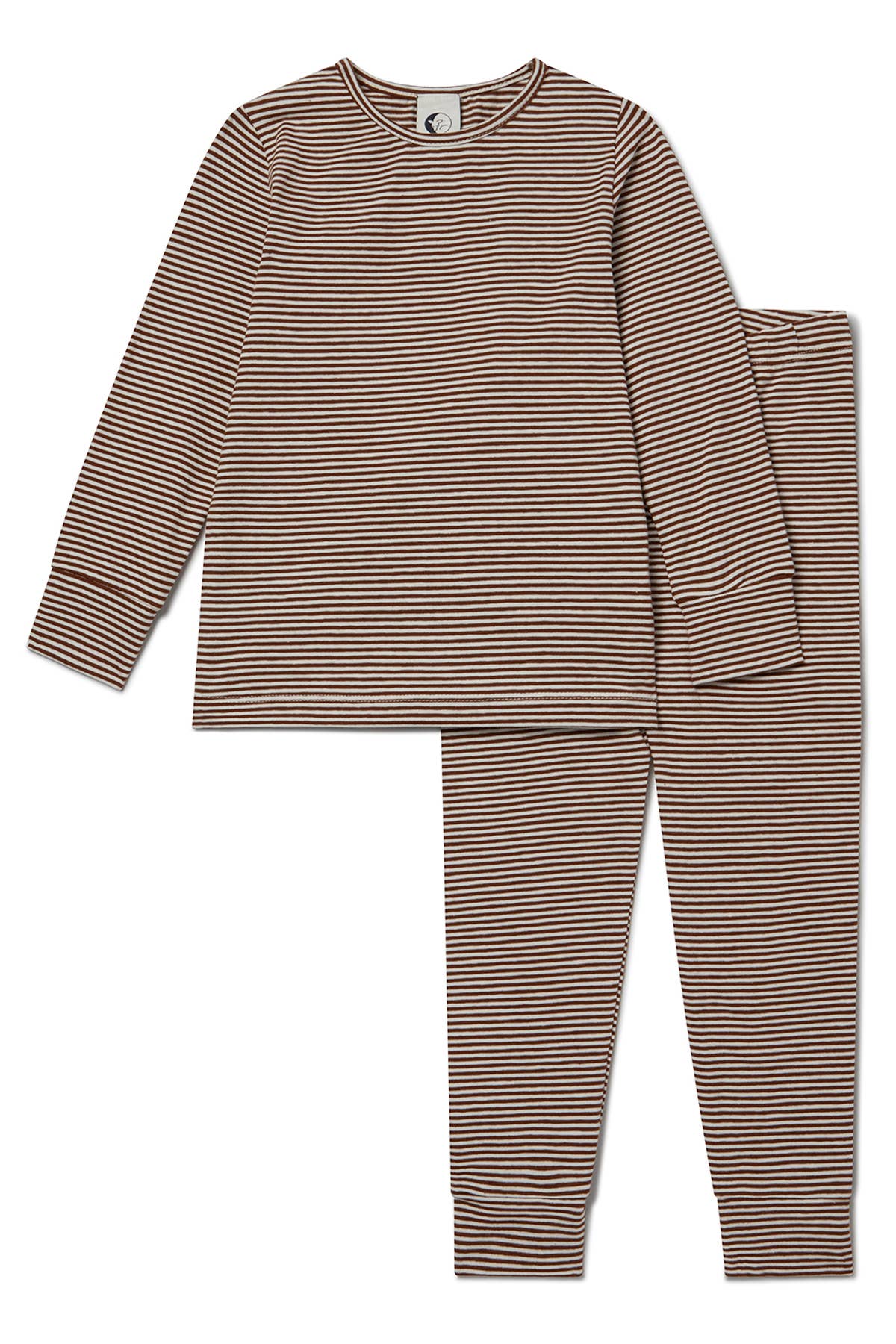 KIDS SLIM JERSEY SET | CHOCOLATE