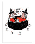 Spa Day Witches Rectangle Magnet
