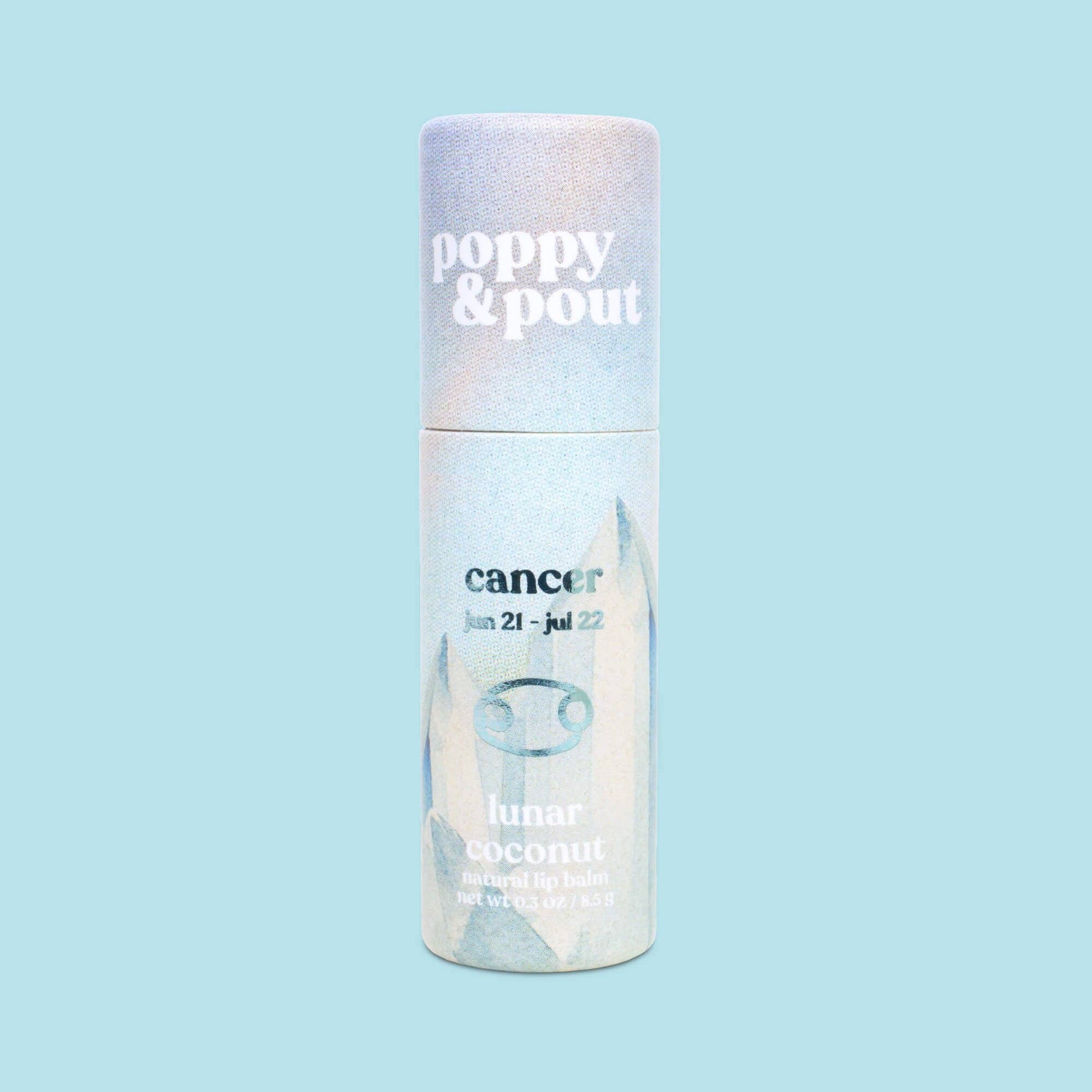 Lip Balm, Zodiac, Cancer Lunar Coconut