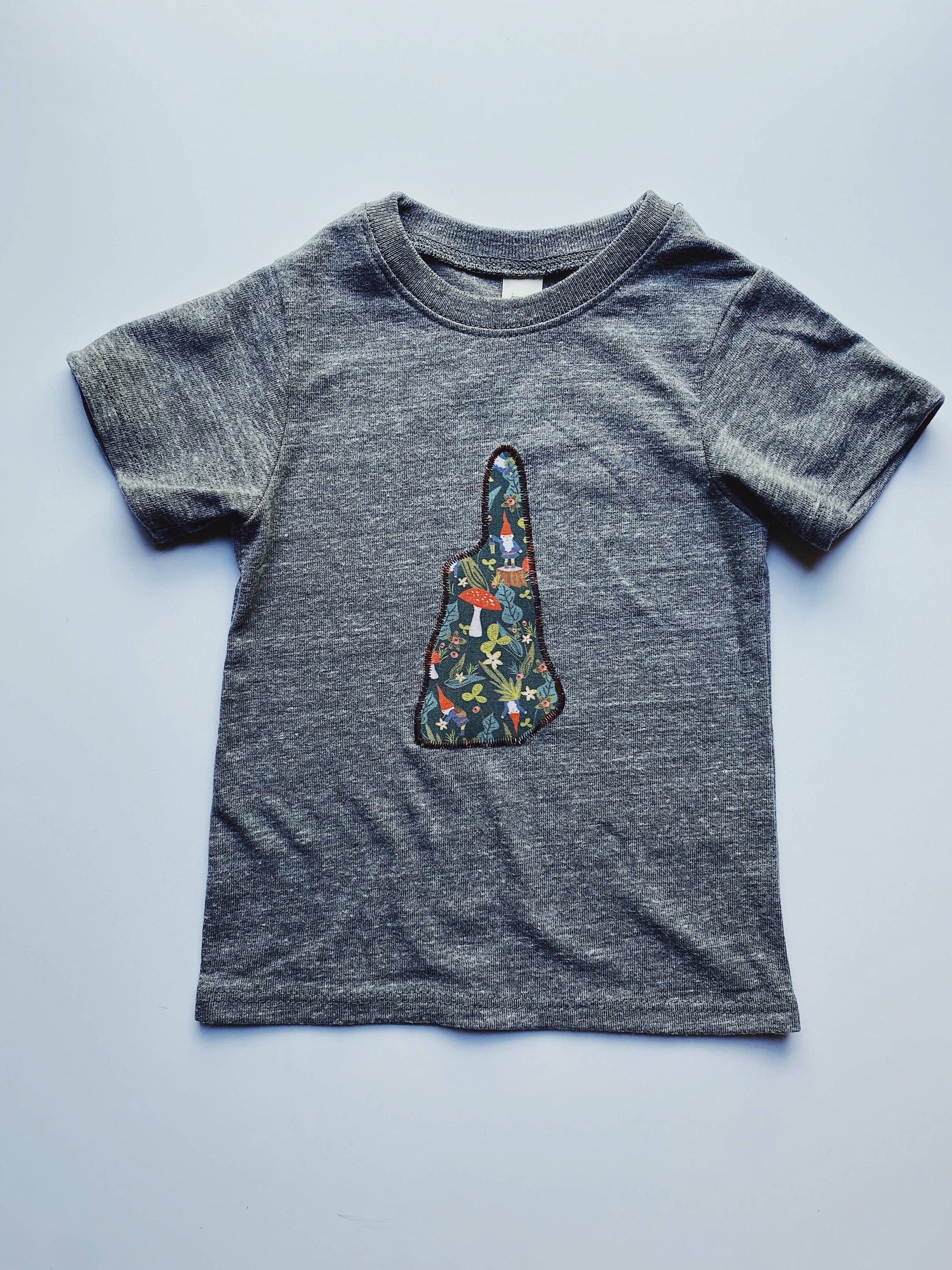 New Hampshire Toddler Tee - Grey