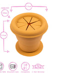 Silicone Baby Suction Snack Pot with Lid