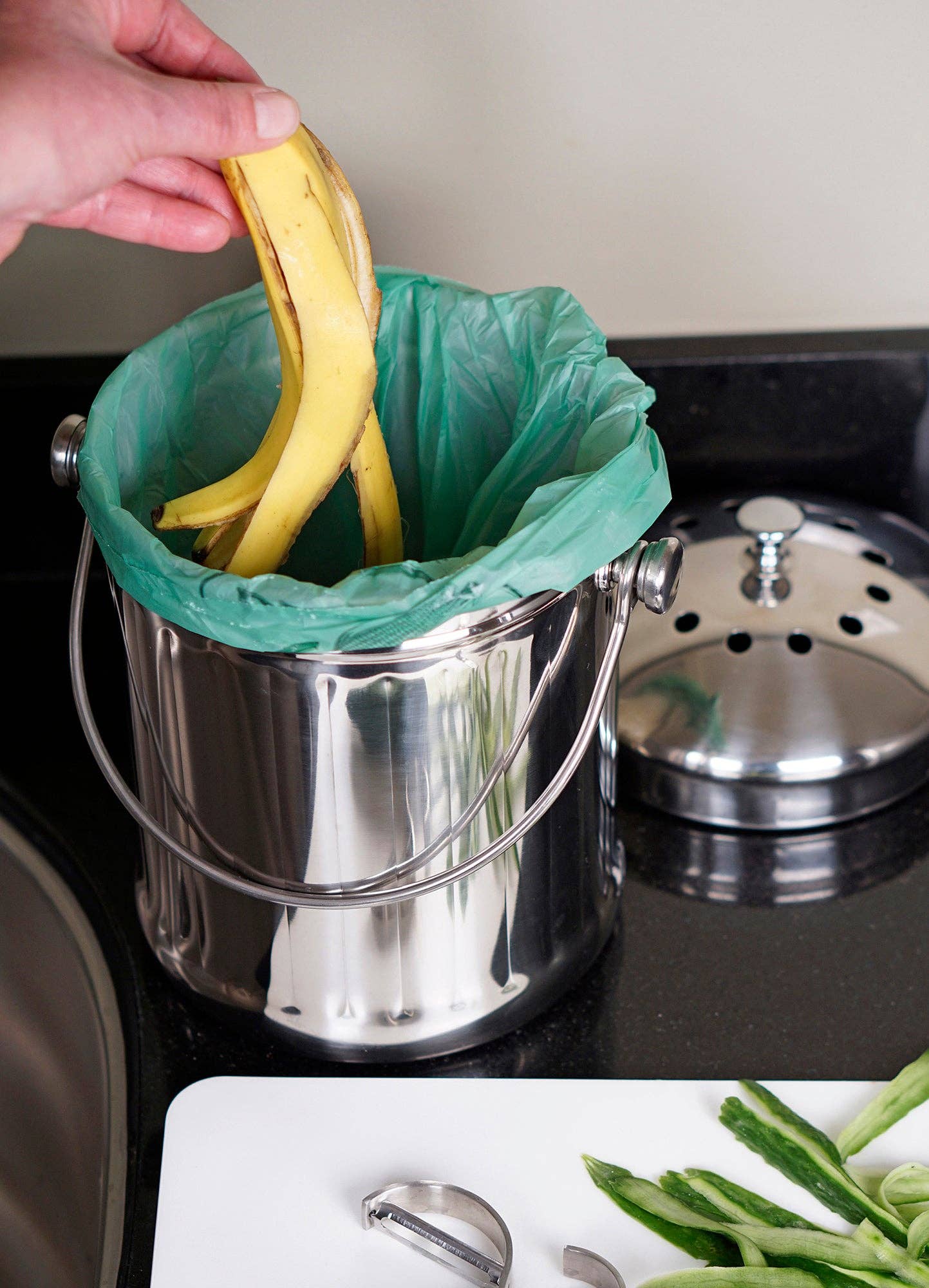 RSVP International - Compost Pail - Original - 1 Gallon