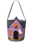 Haunted House Halloween Candy Bucket