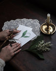 Open Sea - Lily of the Valley Poison Greeting Card