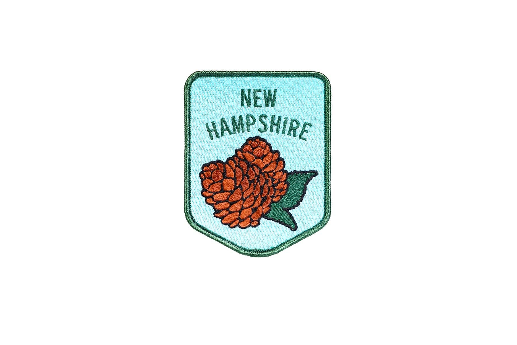 New Hampshire Embroidered Patch