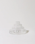 Glass Meso Incense Holder - Clear