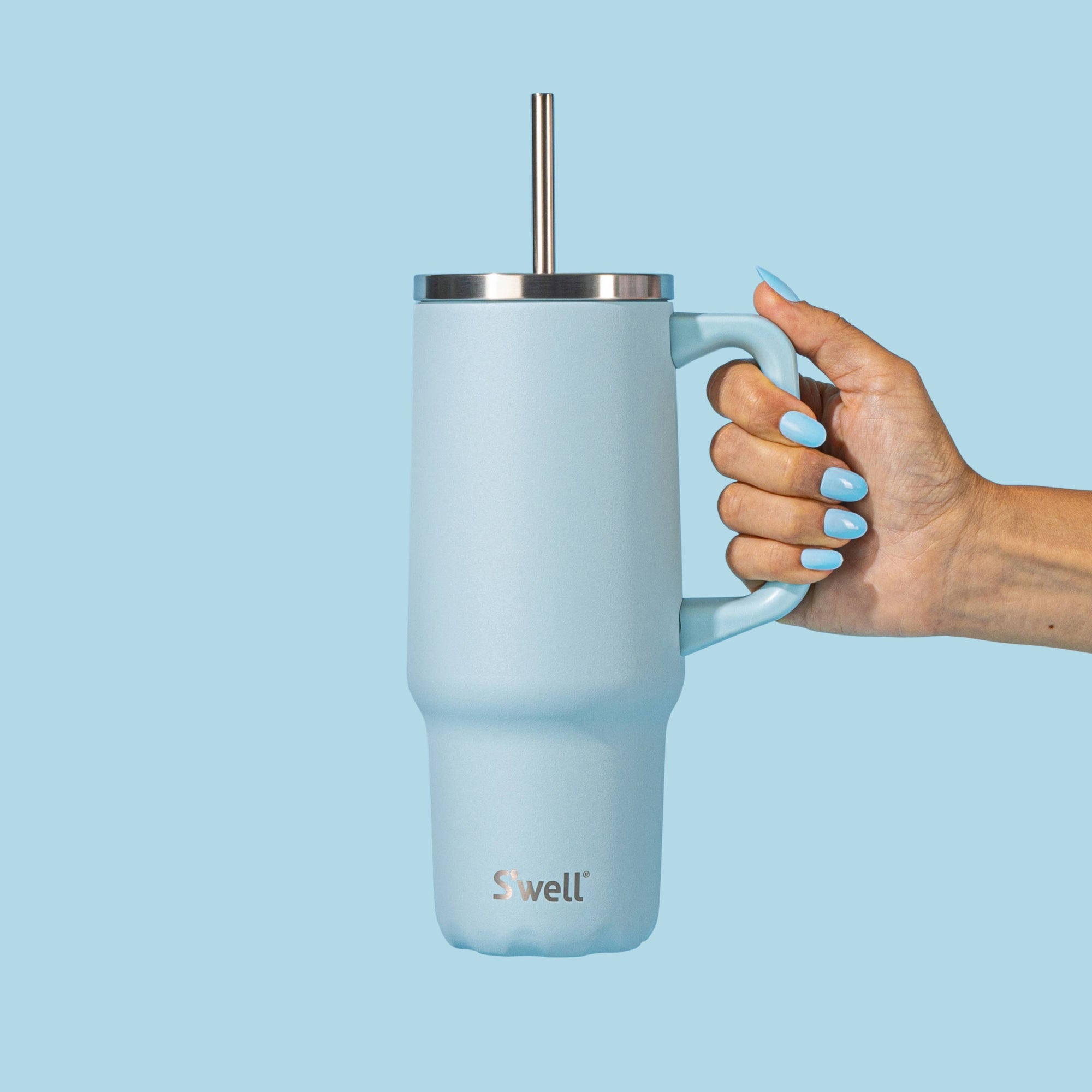 30oz Powder Blue Tumbler XL