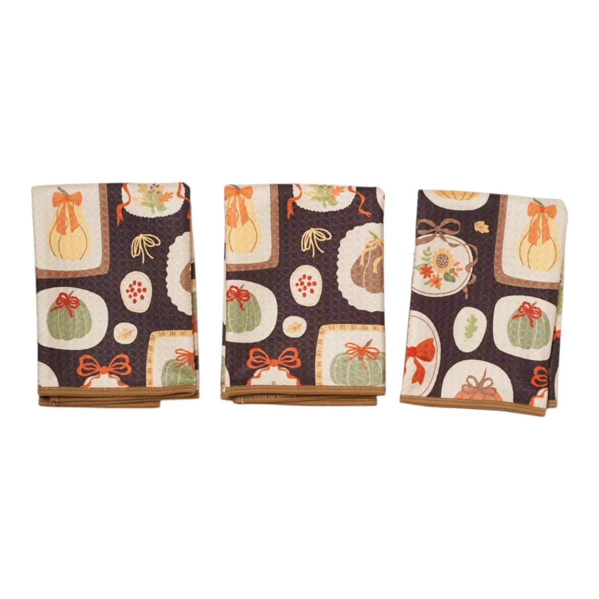 Mighty Mini Towel (Set of 3) - Fall Portrait