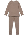 KIDS SLIM JERSEY SET | CHOCOLATE