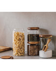 Danica Heirloom - Glass Jar with Acacia wood lid - 20 oz