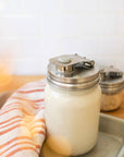 Zefiro - Pourable Jar Lid - Regular Mouth - Stainless Steel