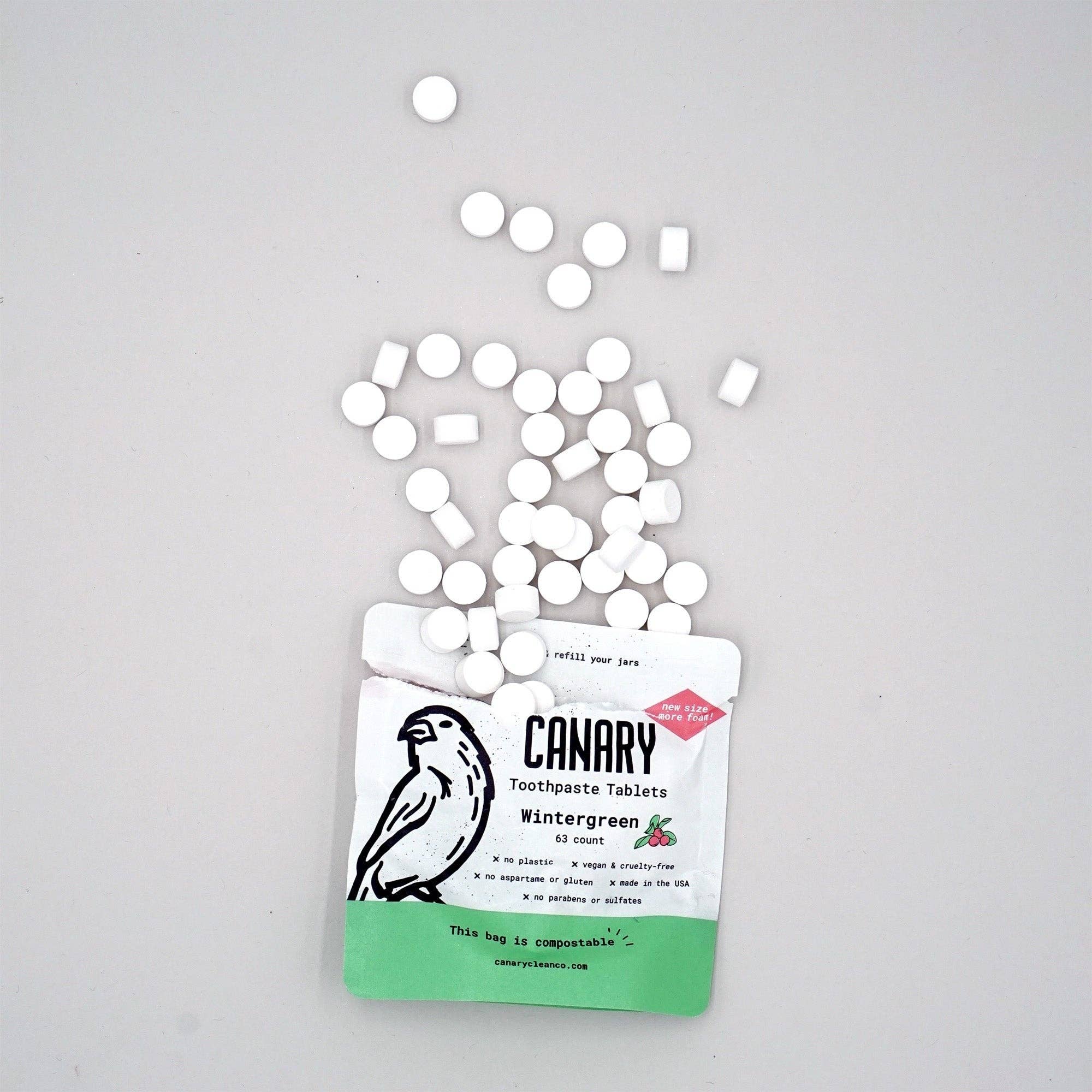 Wintergreen Toothpaste Tablets