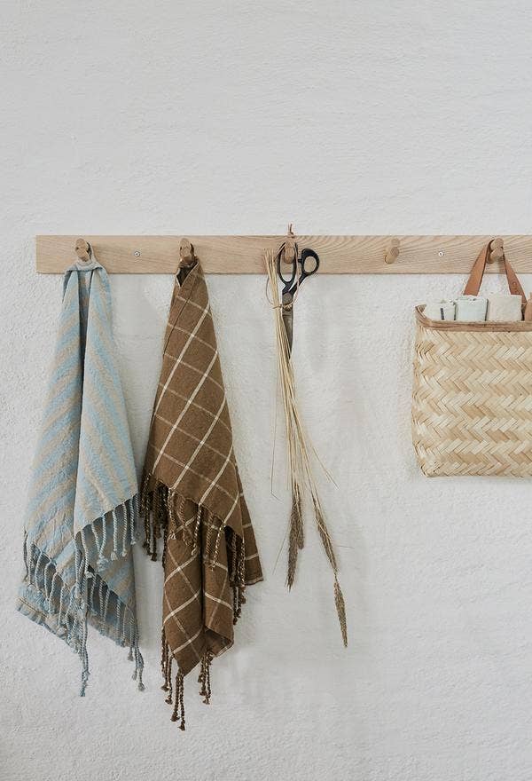Gobi Tea Towel - 2 Pcs/Pack - Tourmaline / Grey