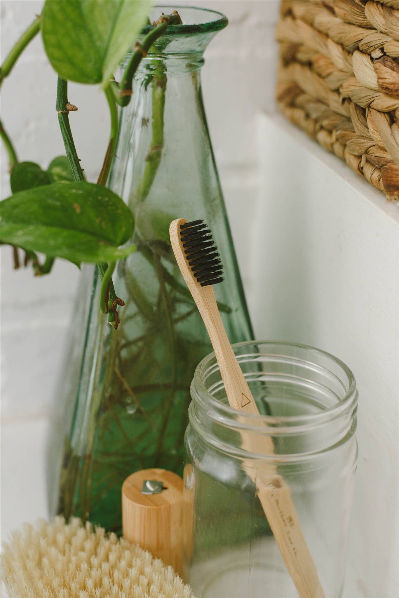 Me Mother Earth - Bamboo Charcoal Toothbrush | Compostable + Zero Waste