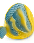 CaaOcho Natural Rubber Toys - Natural Rubber Fish Non-Toxic Bath Toy, Mold-free design