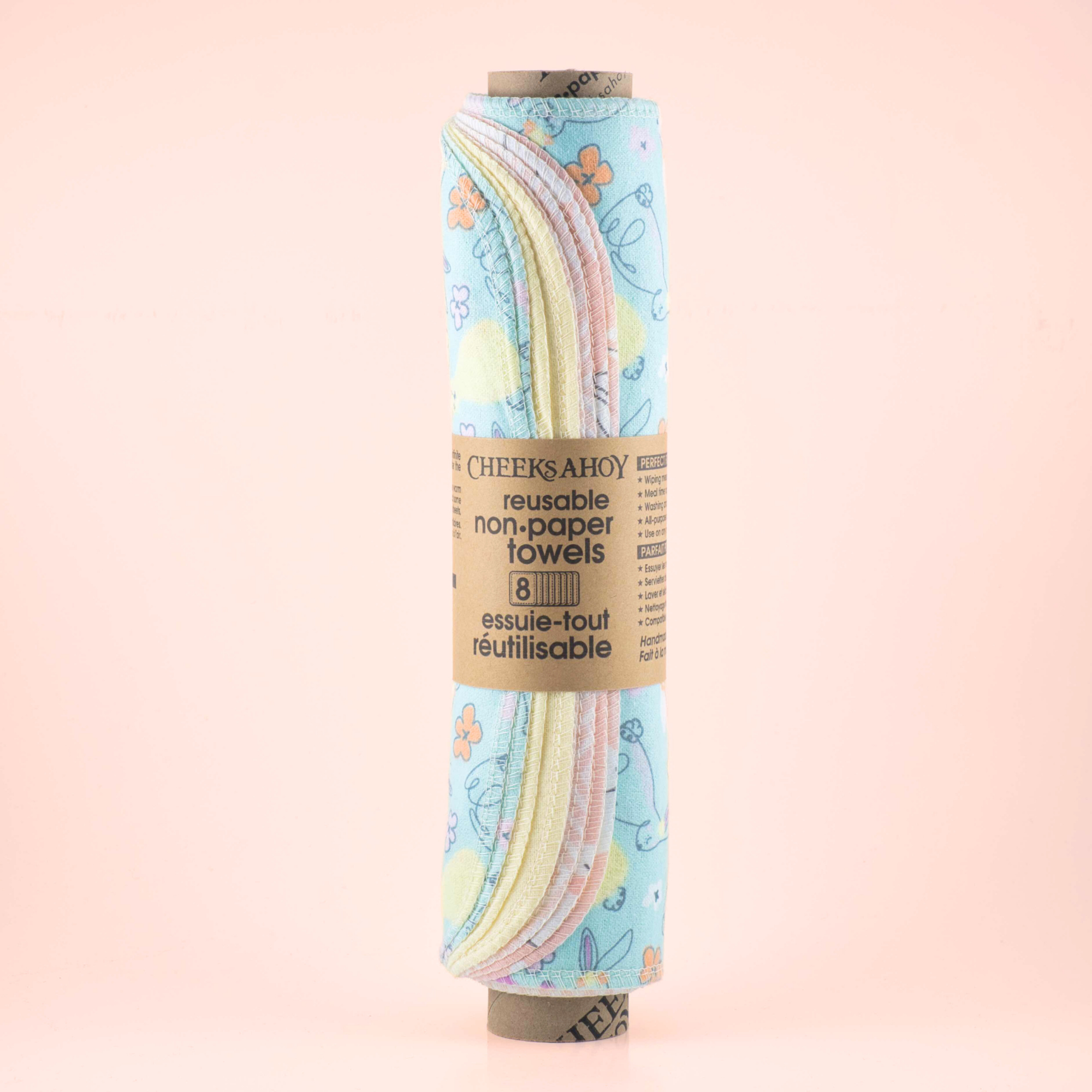 Reusable Non-Paper Towels - Spring Collection 2026