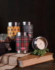 Plaid Vintage Canteen Candle - Around the Fire