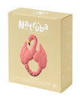 Natural rubber Teether Flamingo - Pink