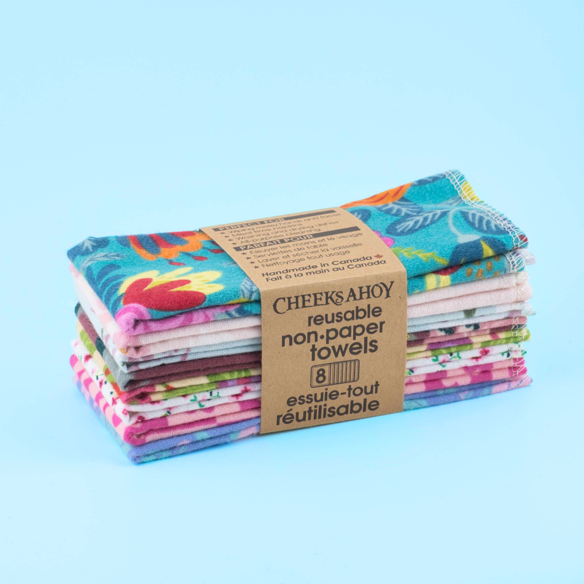 Reusable Non-Paper Towels - Spring Collection 2026