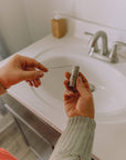Vegan Biodegradable Charcoal Dental Floss - Stainless Steel