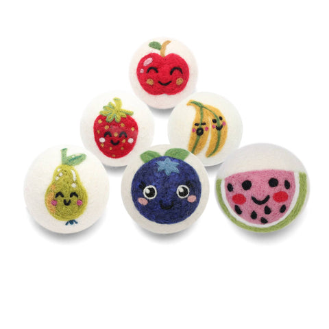 Fruits: Eco Wool Dryer Balls Fair Trade