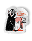 Hydrated Vampire Sticker by Gemma Correll