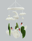 Baby Mobile - Swan - Nursery Decor