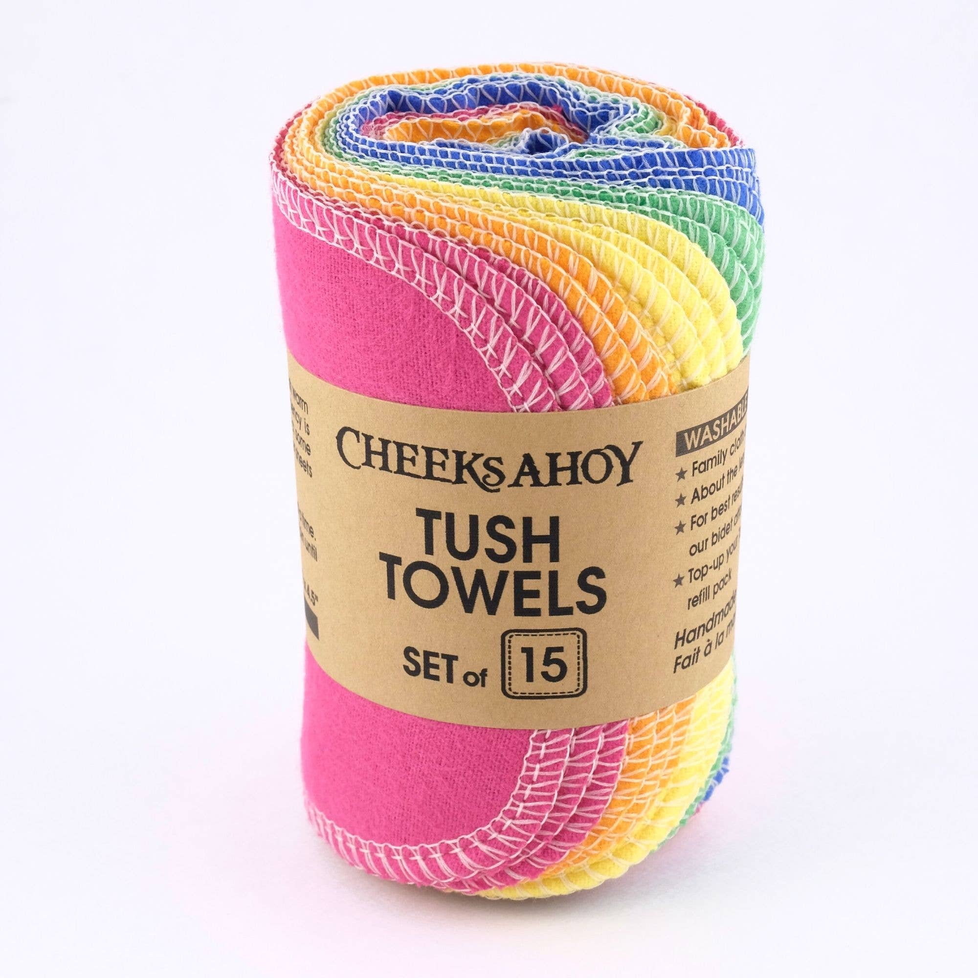 Tush Towels - Reusable Toilet Tissue