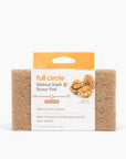 Walnut Shell Scour Pad - 3pk