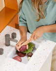 Wooden Vegetables Playset