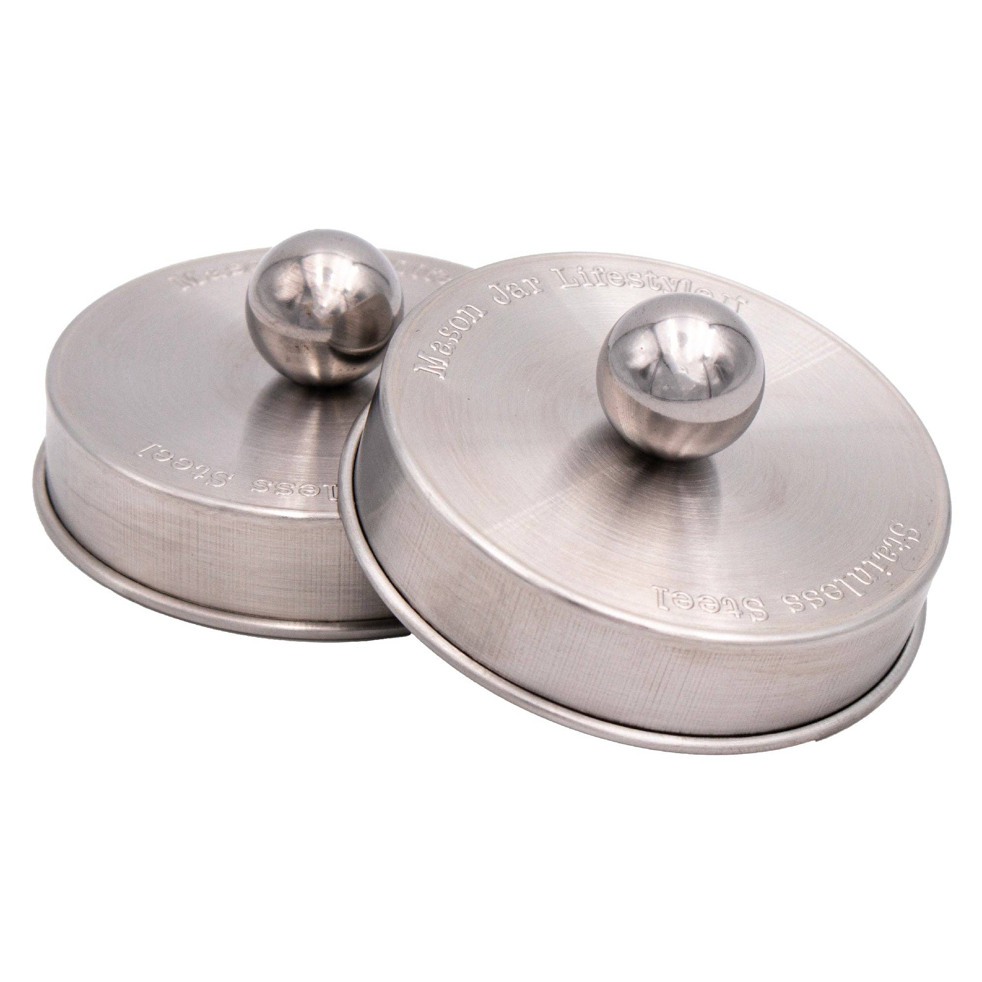 Mason Jar Lifestyle - Apothecary Stainless Steel Lid for Mason Jars