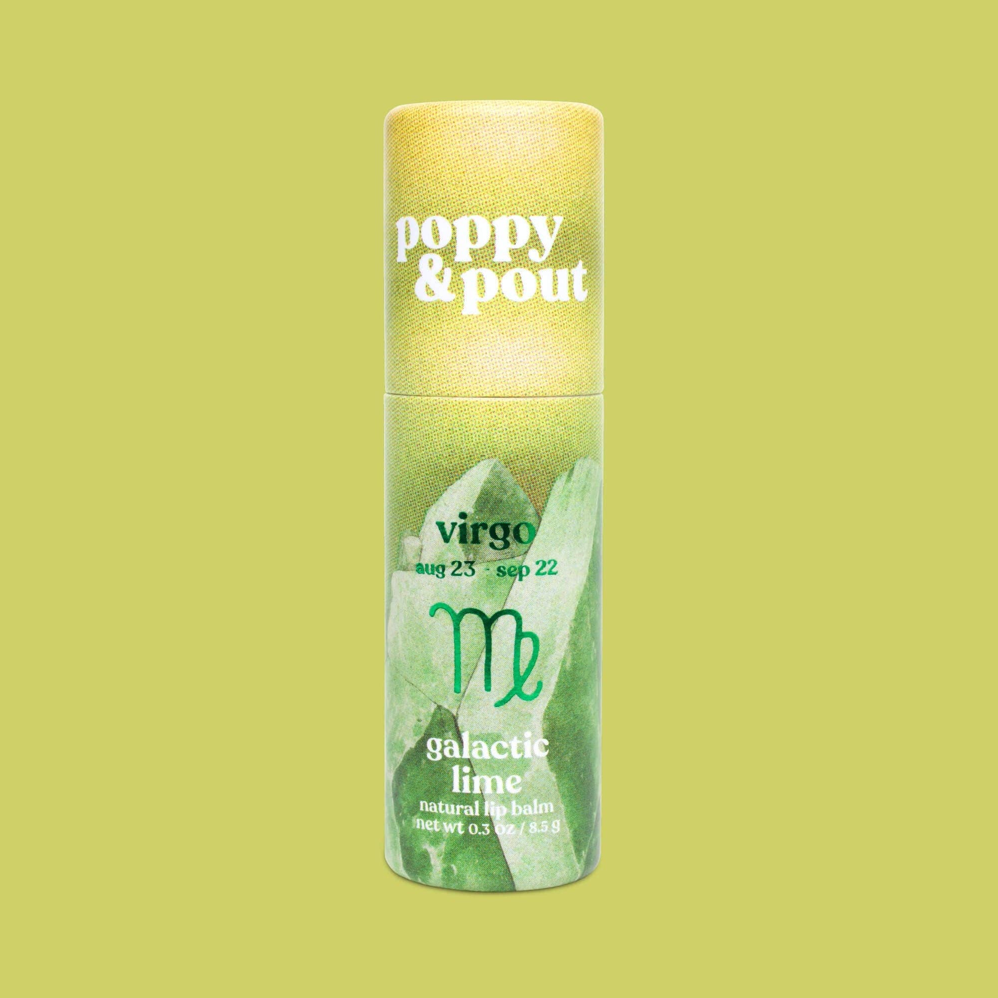 Lip Balm, Zodiac, Virgo Galactic Lime
