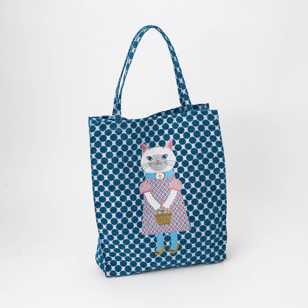 Kusuguru "Honey Bean Princes" Jacquard Tote Premium Chenille