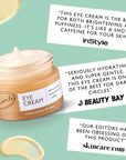 Cucumber + Coffee Vegan Eye Cream - Bulk Refill