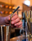 Turtleneck Stainless Steel Bendable Straw sets