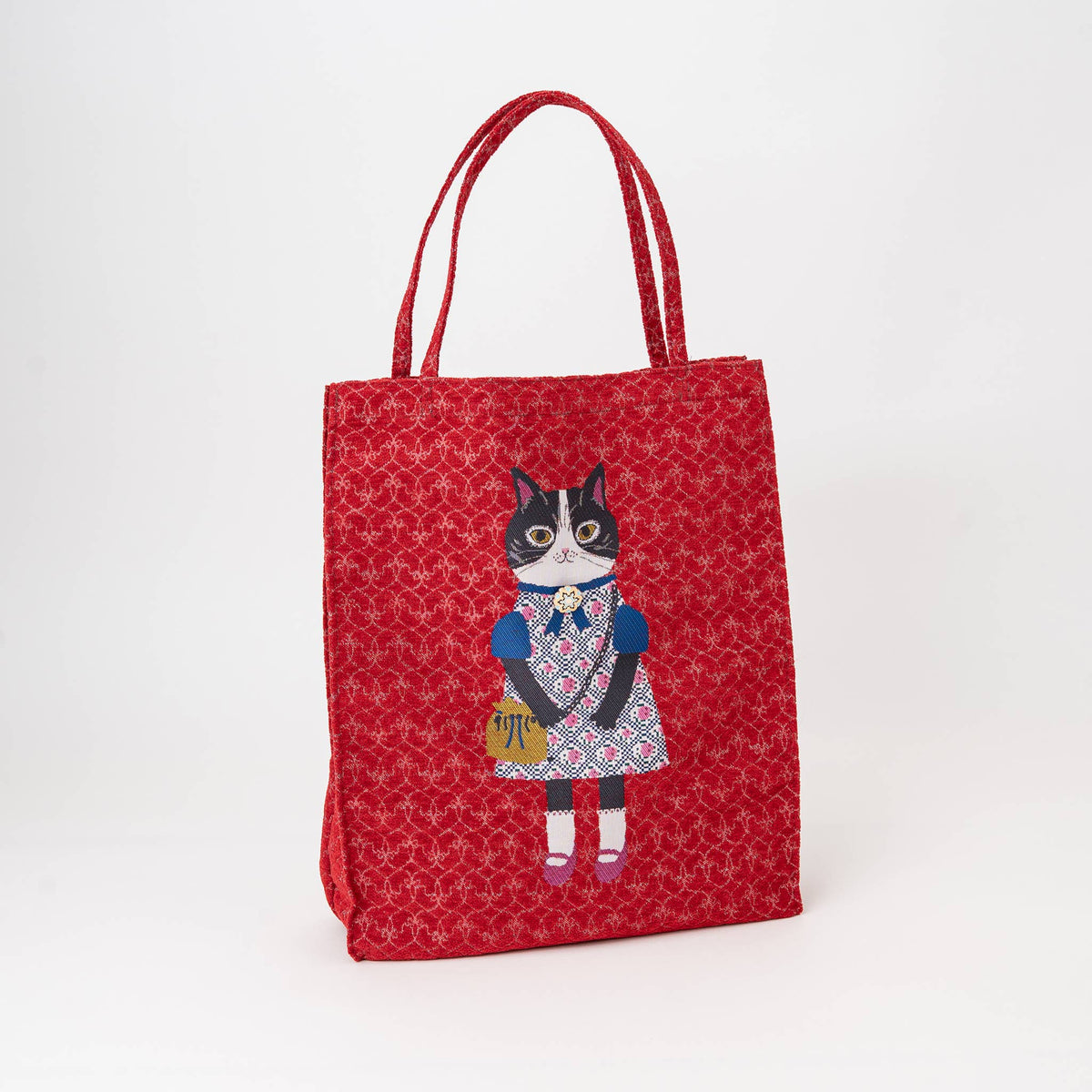 Kusuguru "Honey Bean Princes" Jacquard Tote Premium Chenille