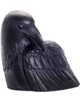 Crow Candle – 100% Beeswax – Black – 4” Handcrafted
